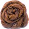 Merino Sari Blend - Merino Wool & Sari Silk Roving Fiber. Super Soft Combed Top For Hand Spinning, Needle Felting, Wet and Nuno Felting.